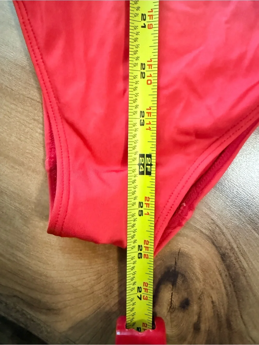 Hollister Swim Pink Ombre‎ One-Piece Swimsuit Size Large Cheeky Fit